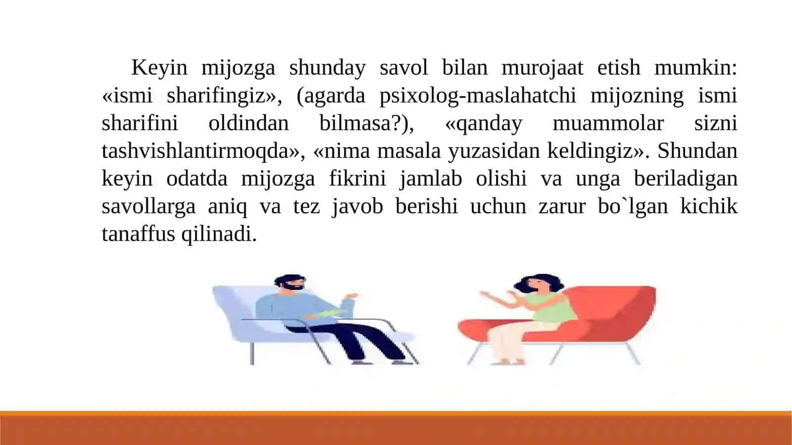 Muloqot paratexnologik usul sifatida, muloqot turlari 3