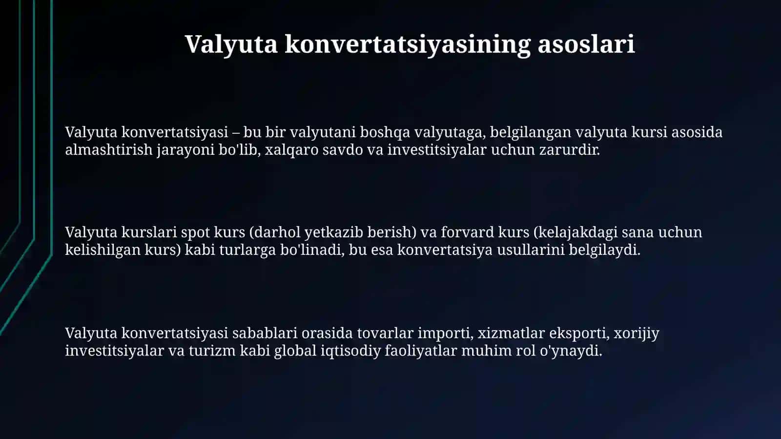 Valyuta konvertatsiyasi vauningturlari 3