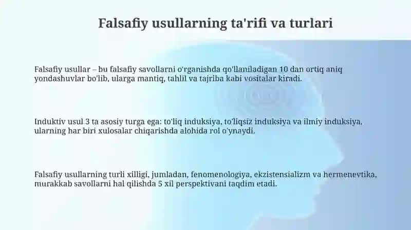 Falsafa metodlari 3
