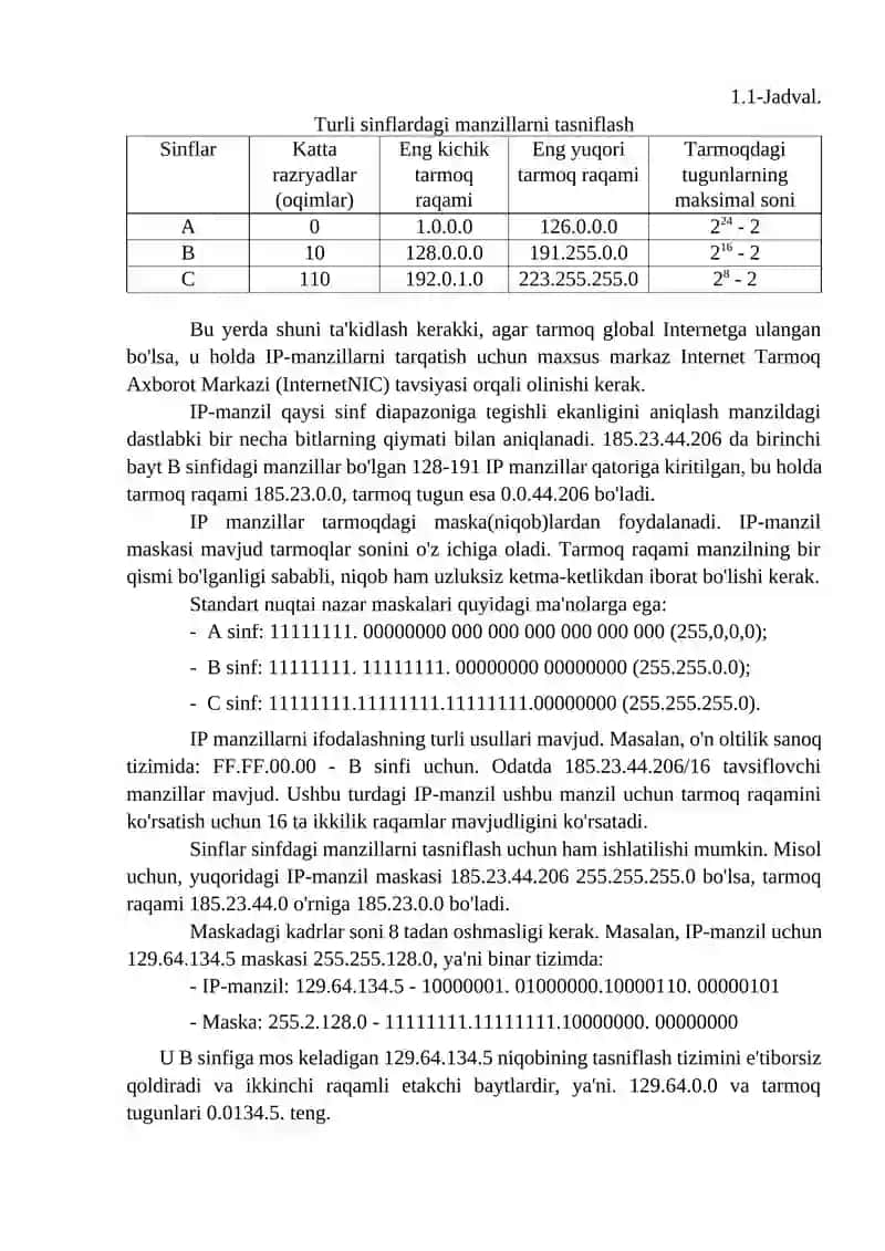 Cisco packet trecer simulator interfeysi va imkoniyatini oʻrganish 3