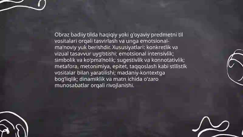Badiiy tilning obrazliligi va emotsionalligi 3