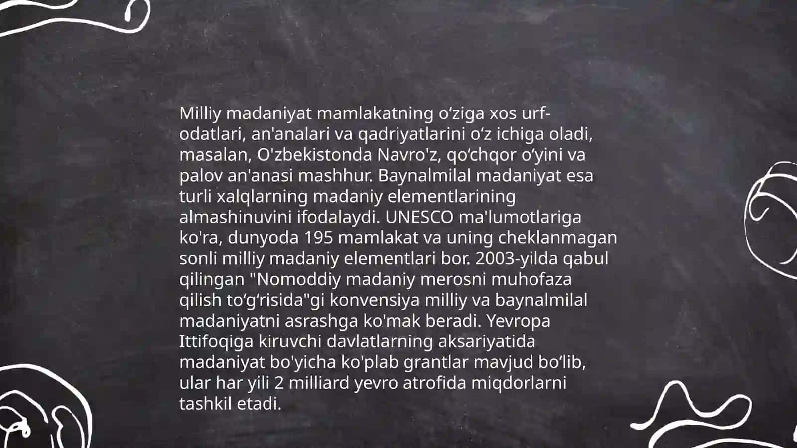 Milliy tarbiyaning baynalminal tarbiya bilan uyg'unligi 3