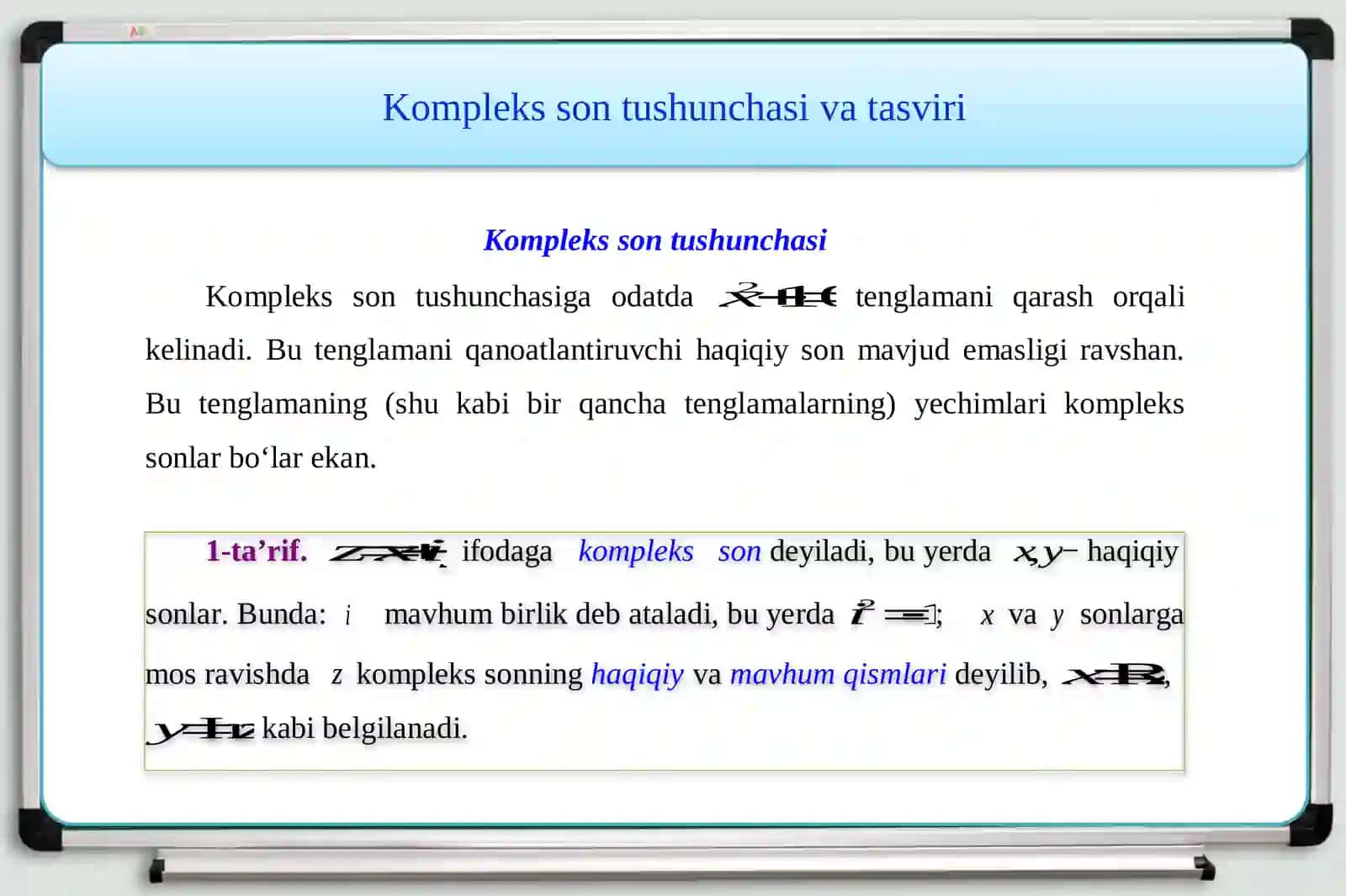 Matematika fanini o‘qitish metodikasi 3