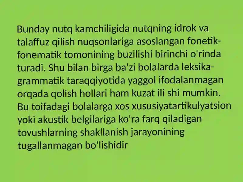 Nutqning fonetik boʻlinishi 3