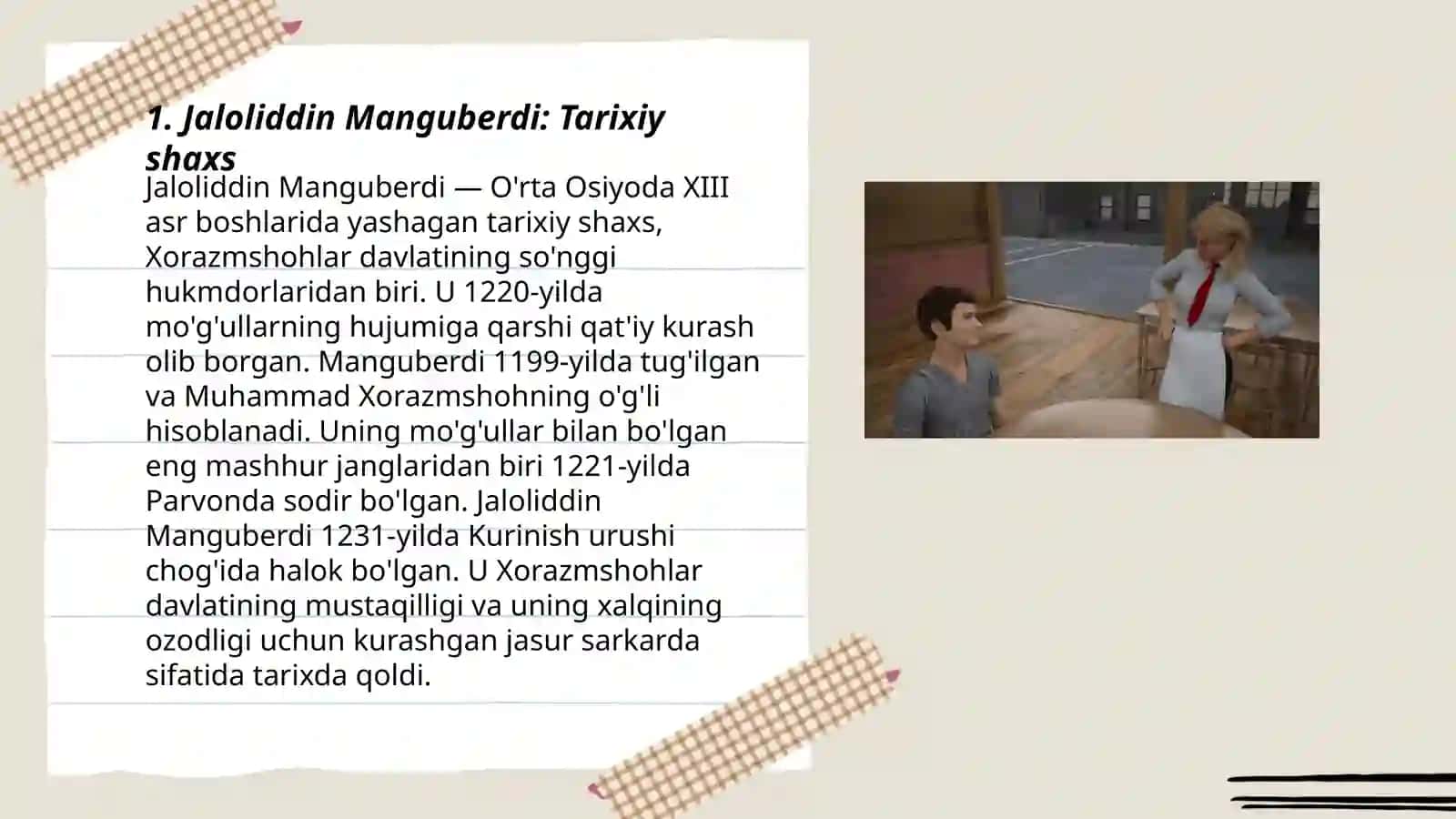 Jaloliddin Manguberdi - Vatan himoyachisi 3