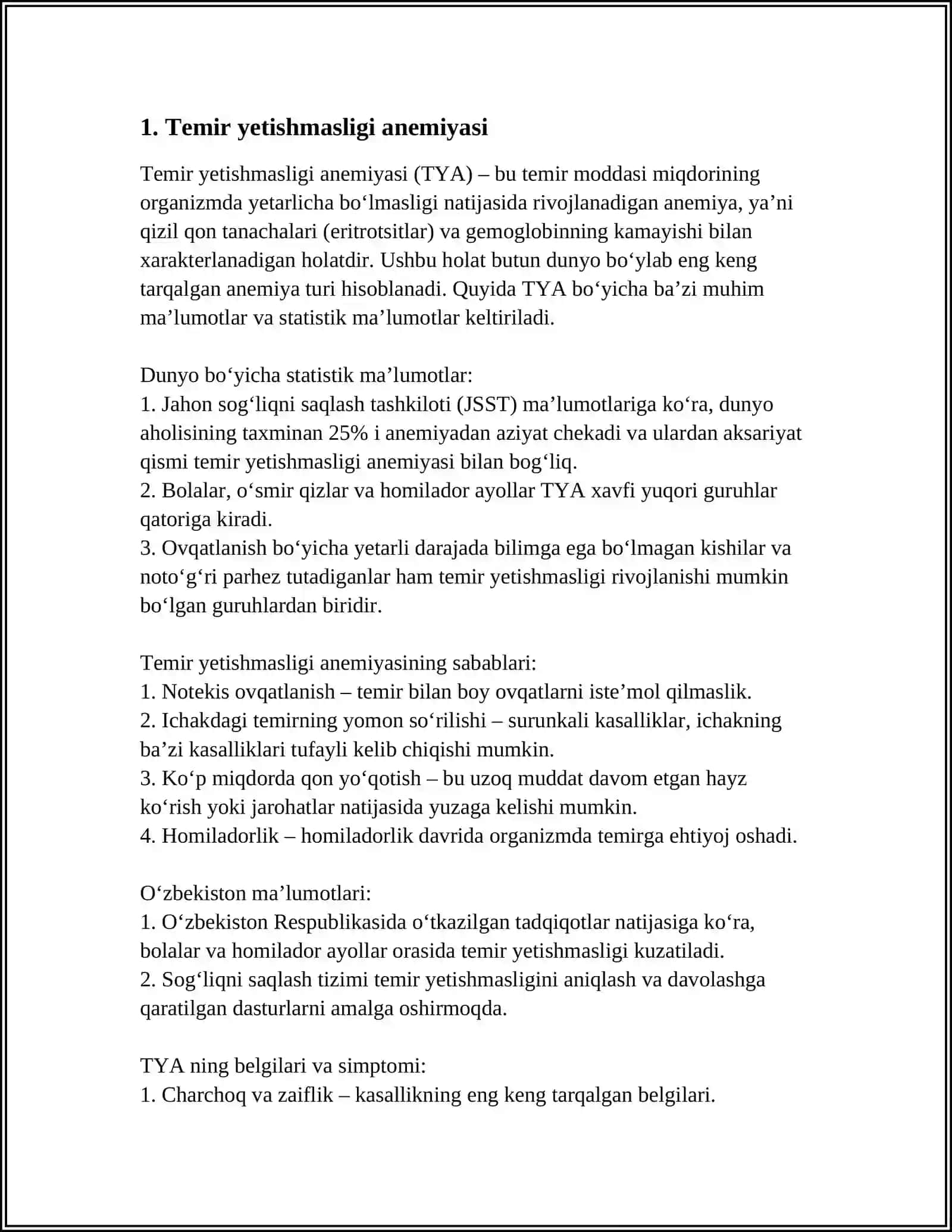 OQSILLAR YETISHMASLIGI OQIBATIDA ORGANIZMDA KELIB CHIQADIGAN HOLATLAR 3