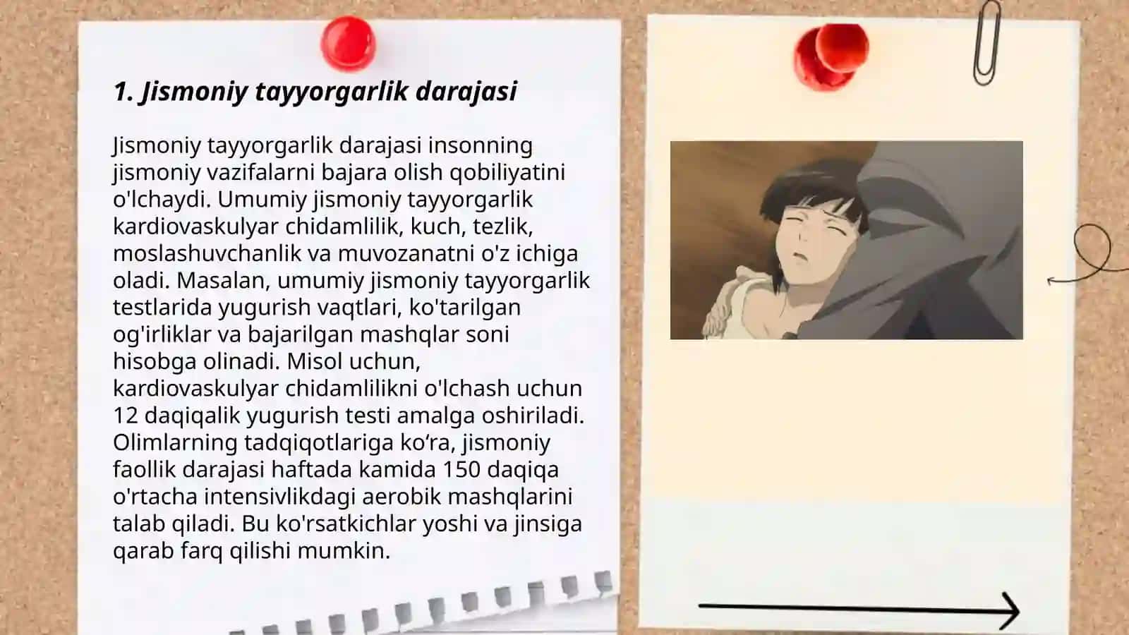 Jismoniy tayyorgarlik darajasi 3