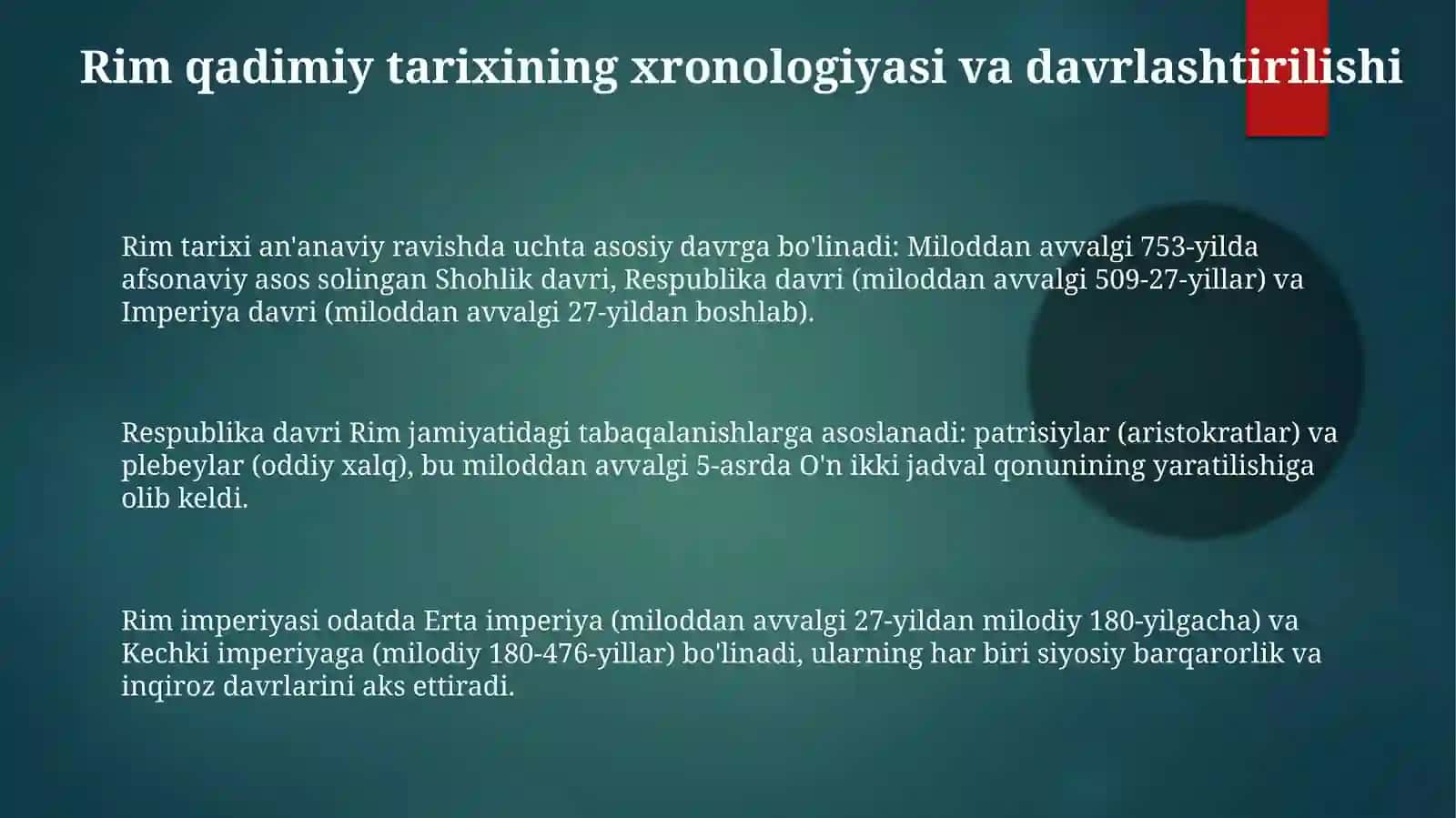 Xronologiya.qadimgiRimtarixiningdavrlanishi 3