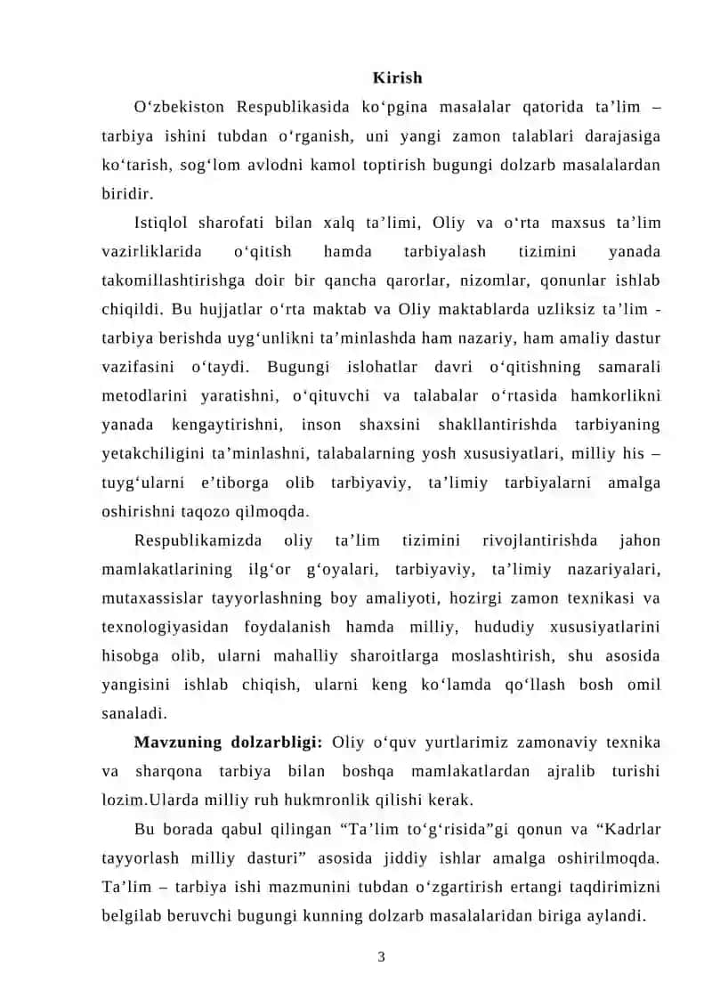 Talabalarda yuksak hislarni shakllantirishda tarbiyaning roli 3