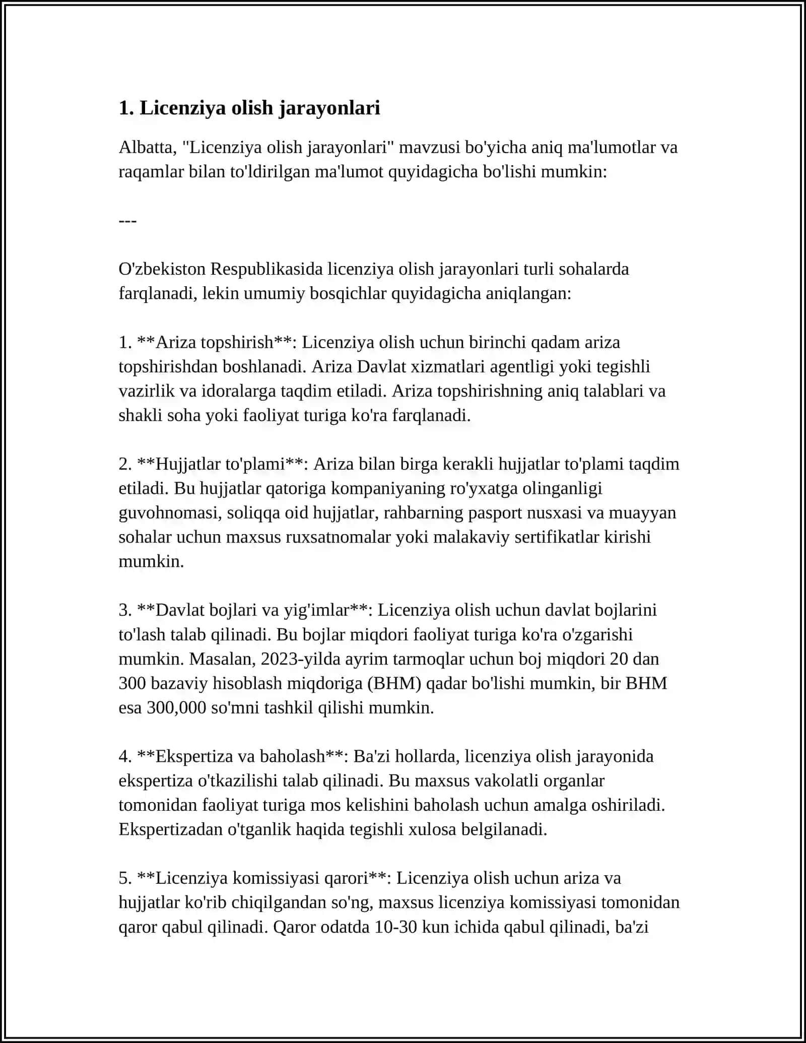 MDH DAVLATLARI FARMATSEVTIKA BOZORI SUBYEKTLARINI LITSENZIYALASH 3