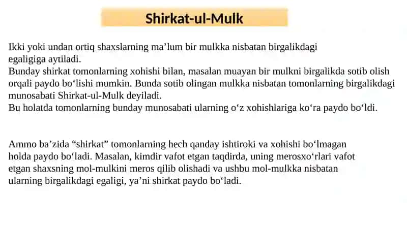 ISLOMMOLIYASIDA MUSHORAKA SHARTNOMASI 3