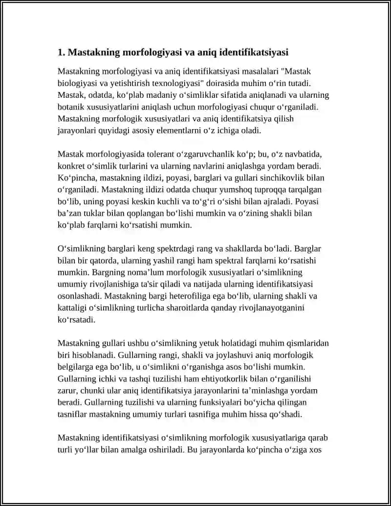Mastak Biologiyasi va Yetishtirish Texnologiyasi 3
