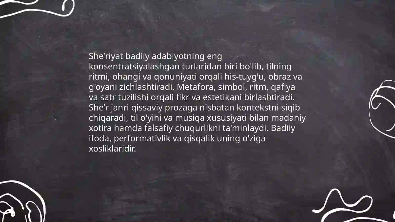 She'riyatning badiiy adabiyotdagi o'rni va o'ziga xosligi 3