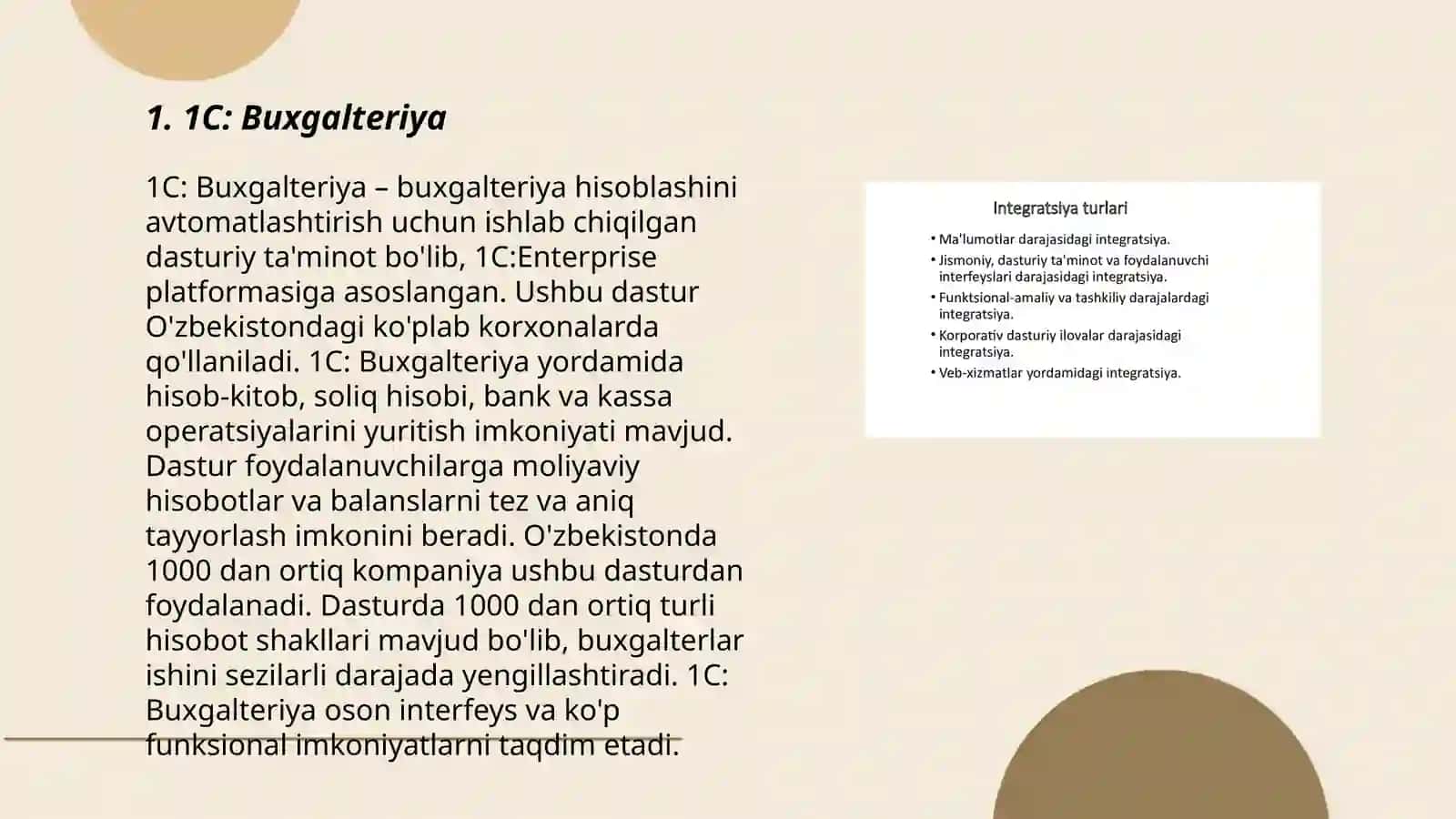 Iqtisodiyotda foydalaniladigan dasturiy maxsulotlat 3
