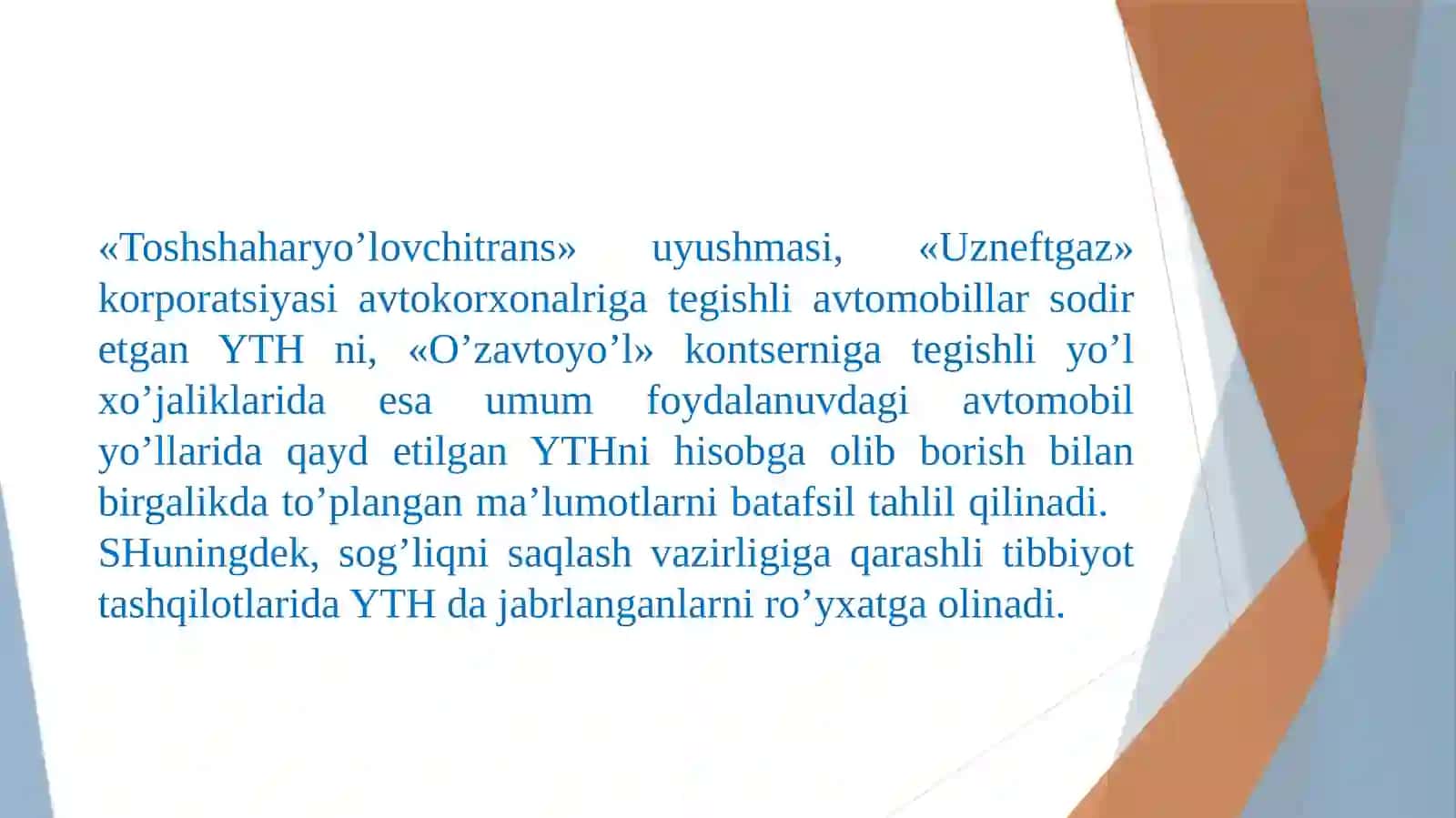 YTH to’g’risidagi ma’lumotlarni yig’ish tizimi 3