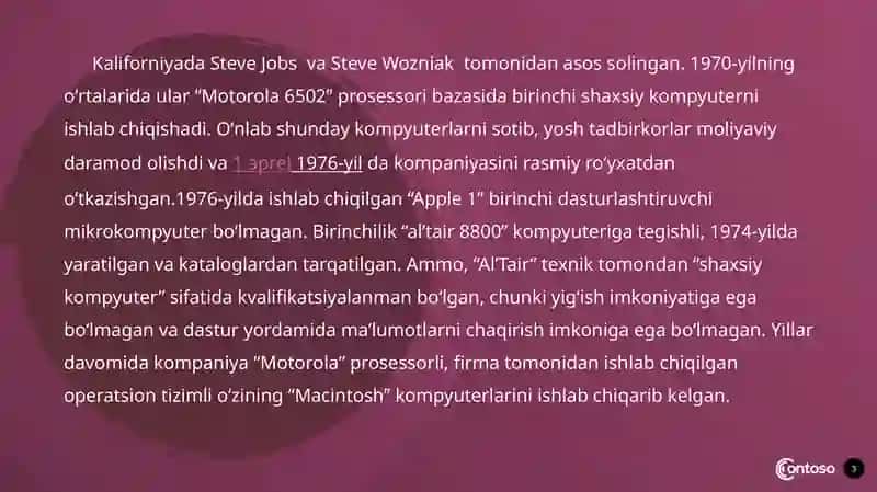 Apple kompaniyasi 3