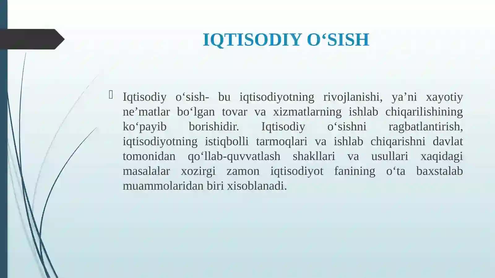 Iqtisodiy O‘Sishni Prognozlashlash 3