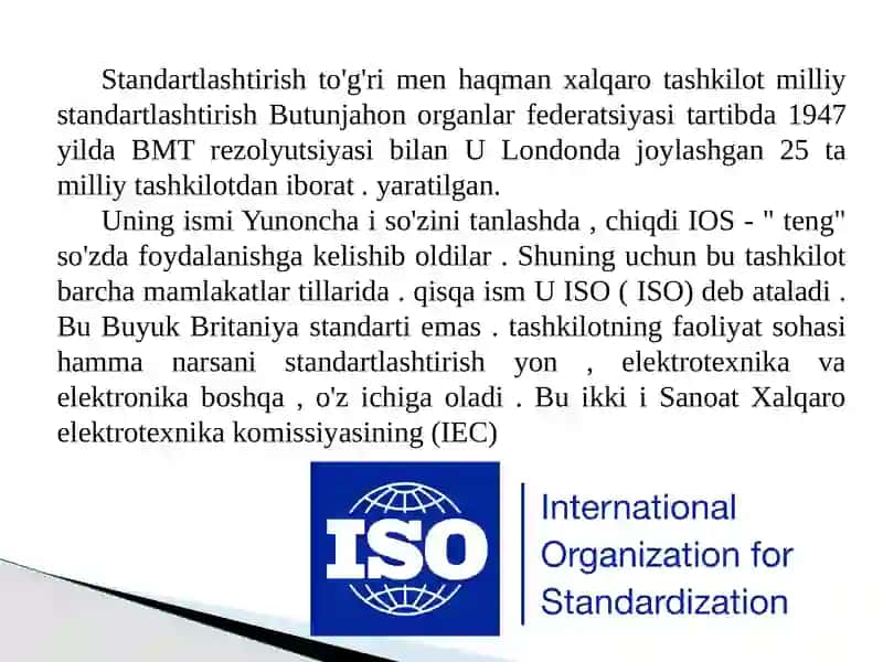 ISO 22000 va Oziq-Ovqat Xafsizligi Standartlarini O'rganish 3