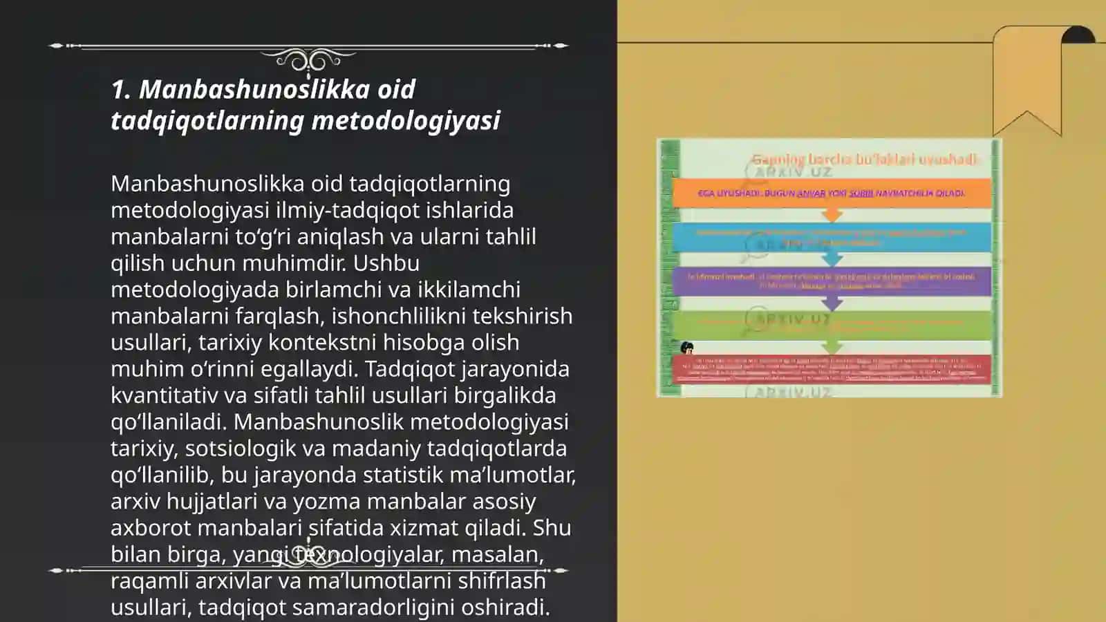 Manbashunoslikka oid tadqiqotlar va ularning yechimlari 3