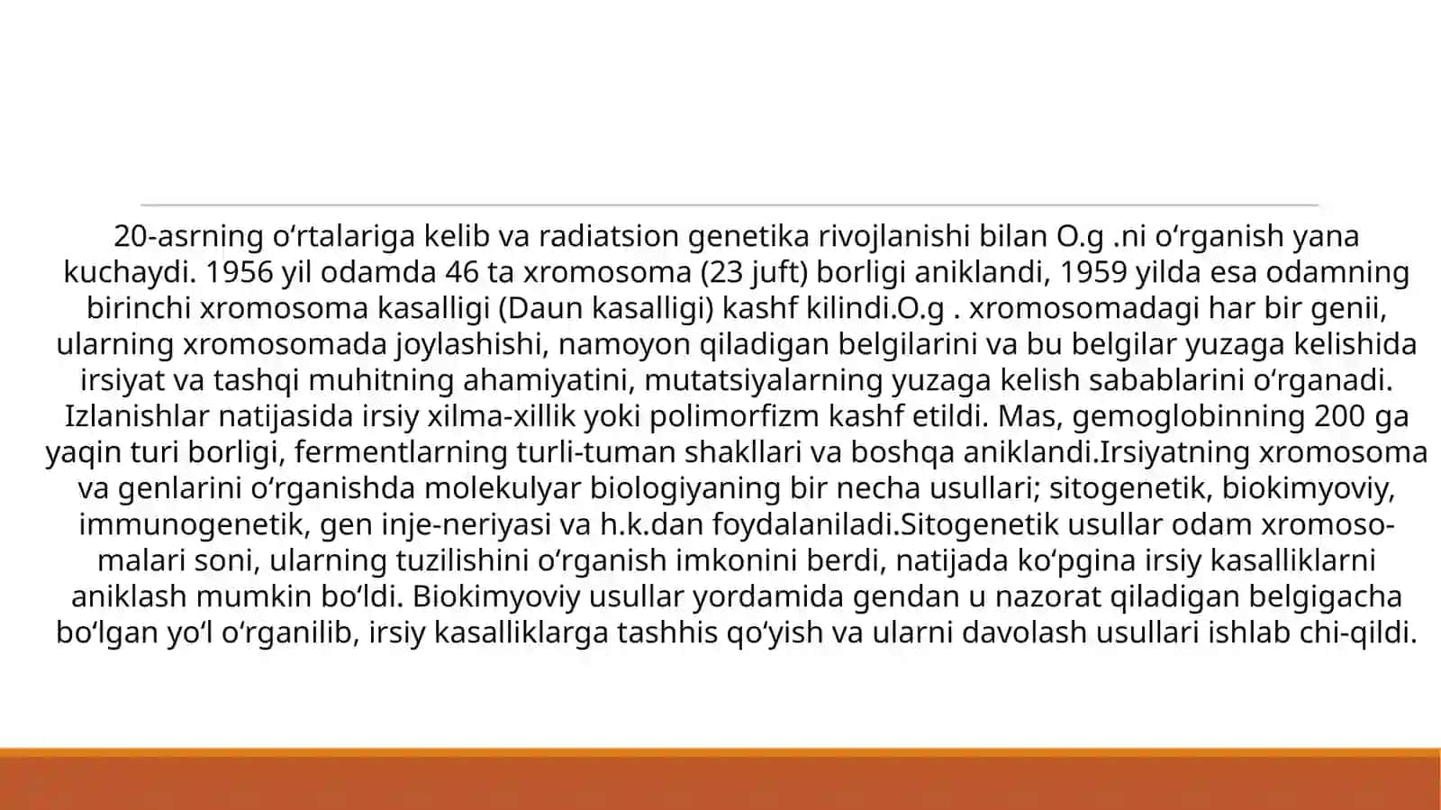 Antropogenetika usullari: shajara usuli 3
