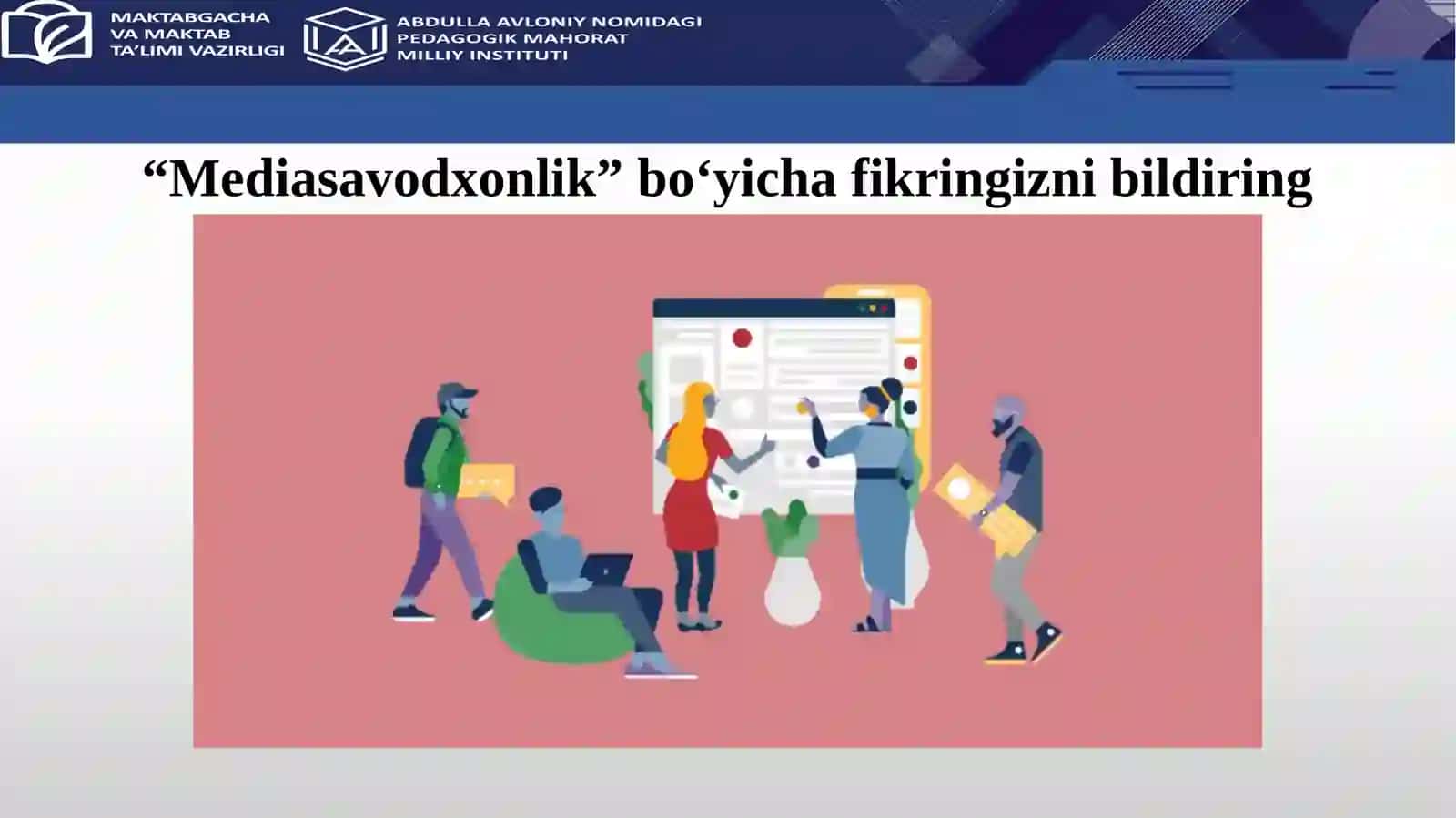 Ta’lim jarayonida mediasavodxonlik va axborot xavfsizligi masalalari 3