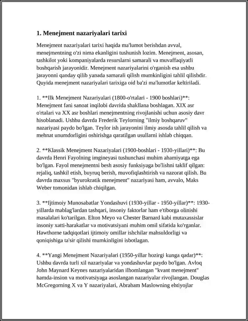 MENEJMENTNING G'ARBIY YEVROPA MODELI 3