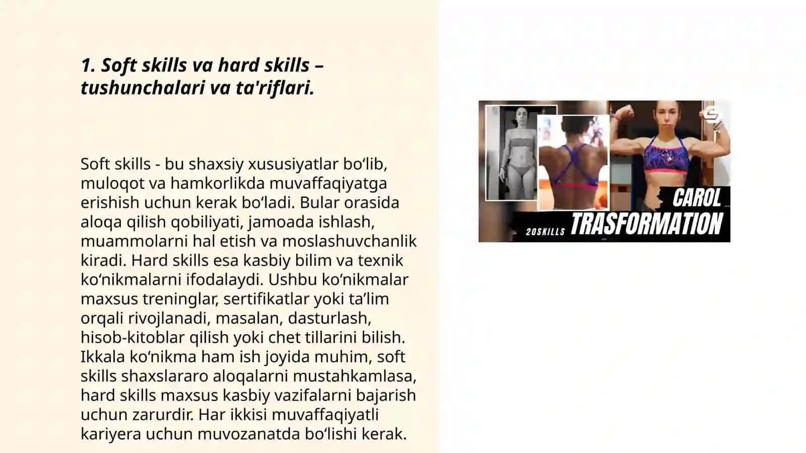 Soft skills va Hard skills - o'zaro to'ldiruv va farqli jihatlari 3