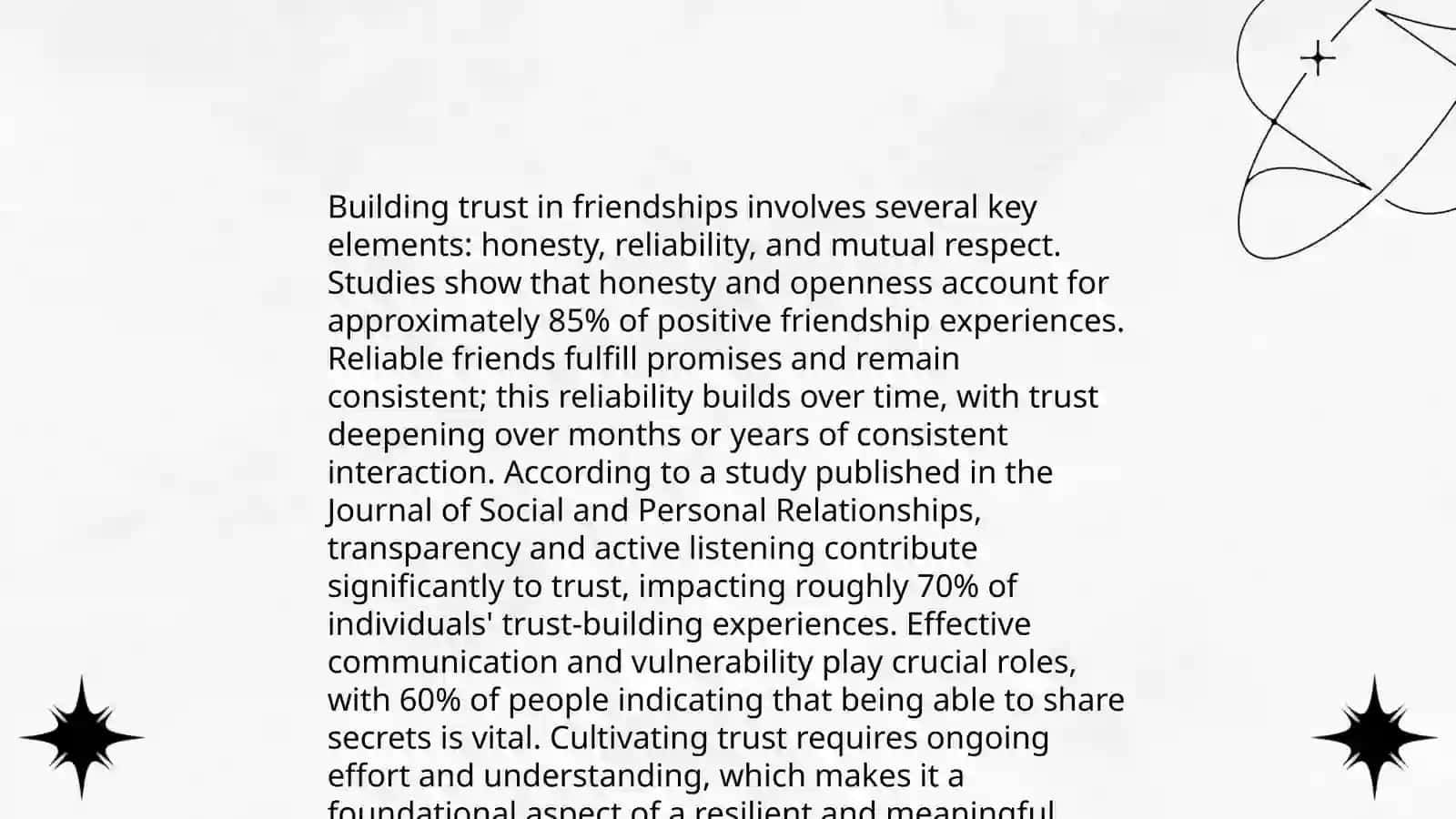 Friends and relationships 3