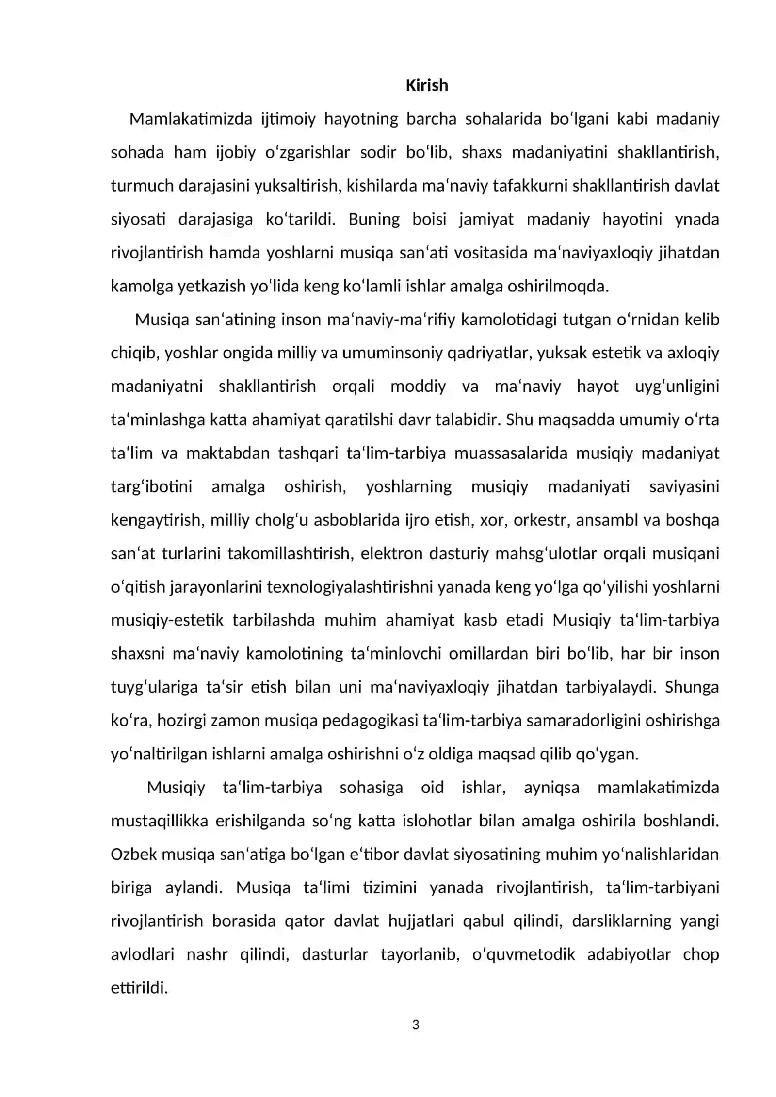 Ijrochilik mahoratini rivojlantirish. 3