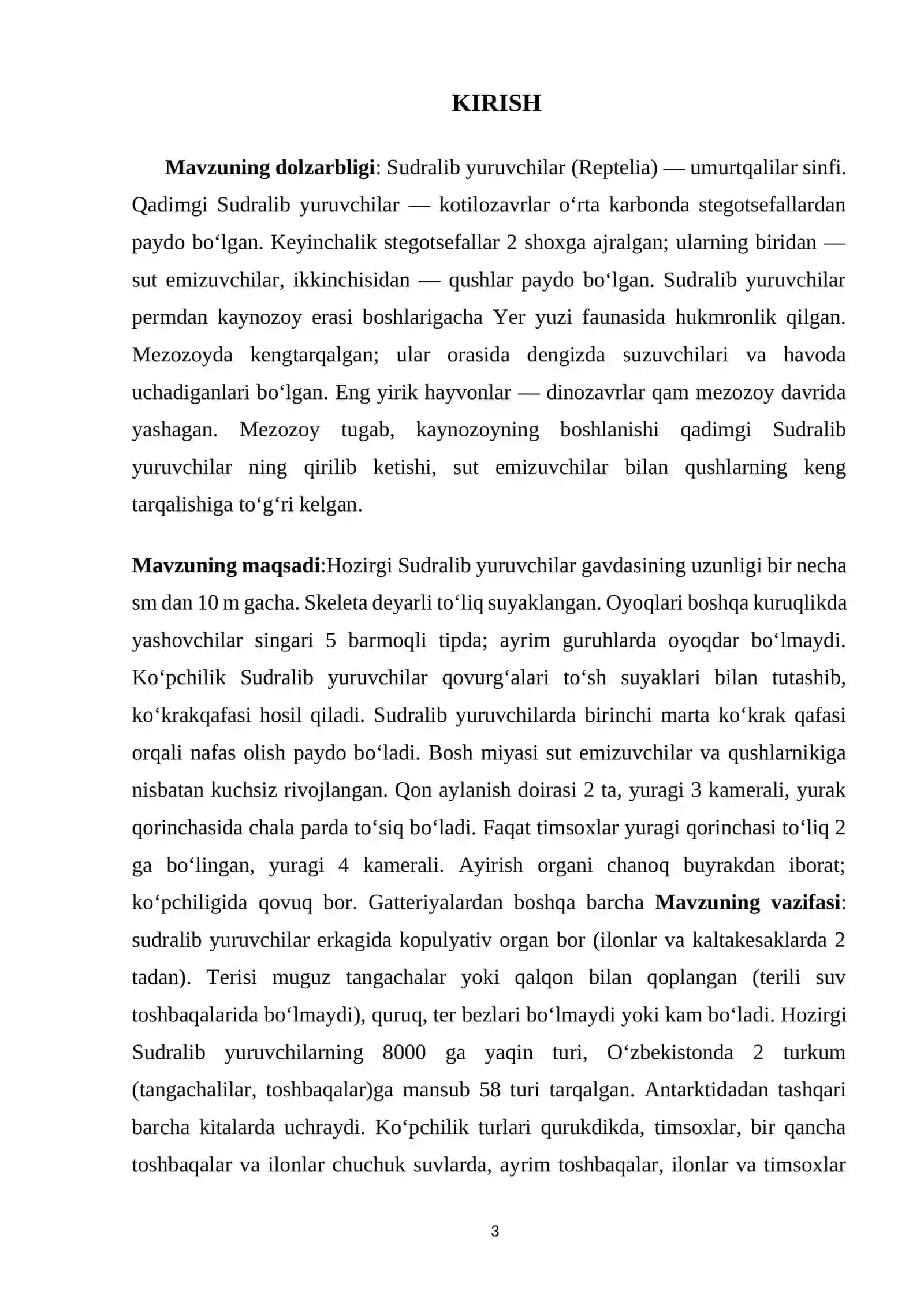 Sudralib yuruvchilarning kelib chiqishi va evalyutsiyasi 3