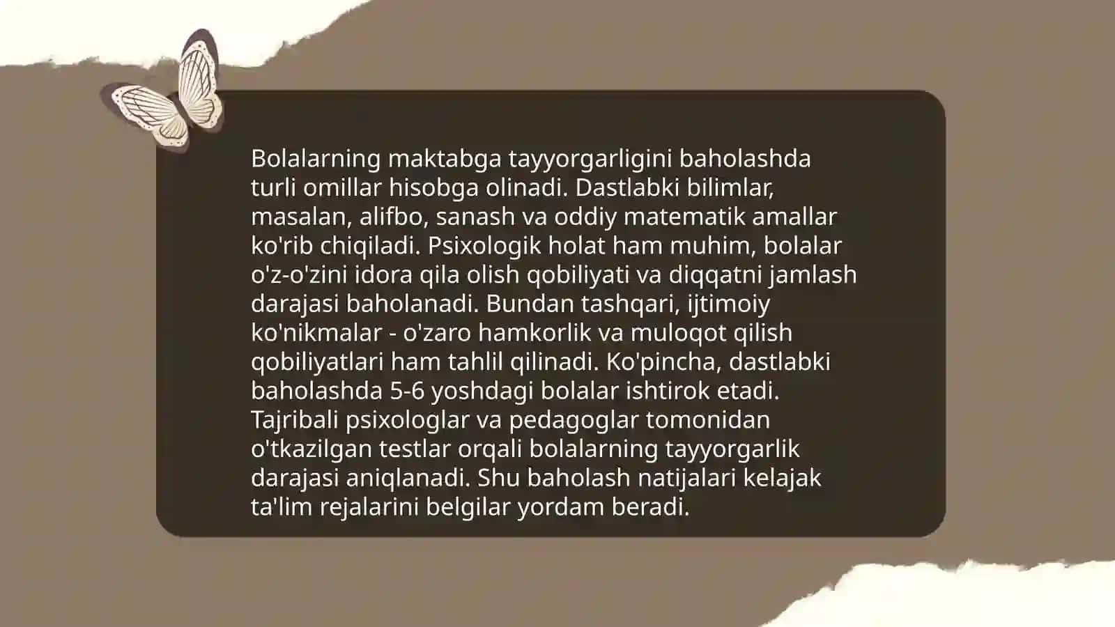 Bolalarni maktabga tayyorlash fanining maqsadi va vazifalari 3