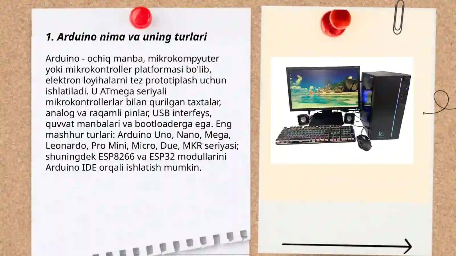 ARDUINO BILAN ISHLASHNI BOSHLASH 3