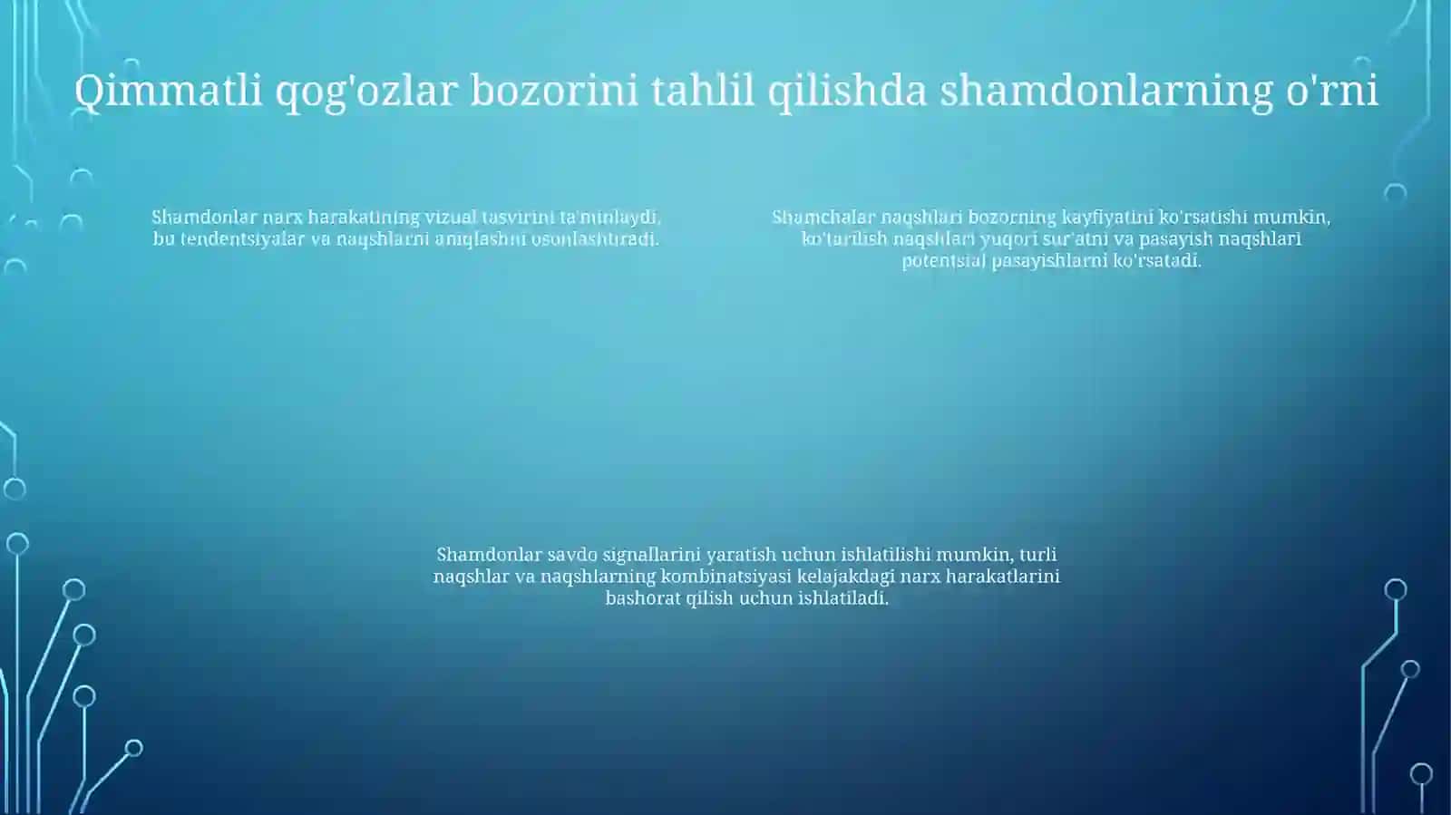 Qimmatli Qog'Ozlar Bozorida Ayiqlar Va Buqalar Jangi.YaponShamlari 3