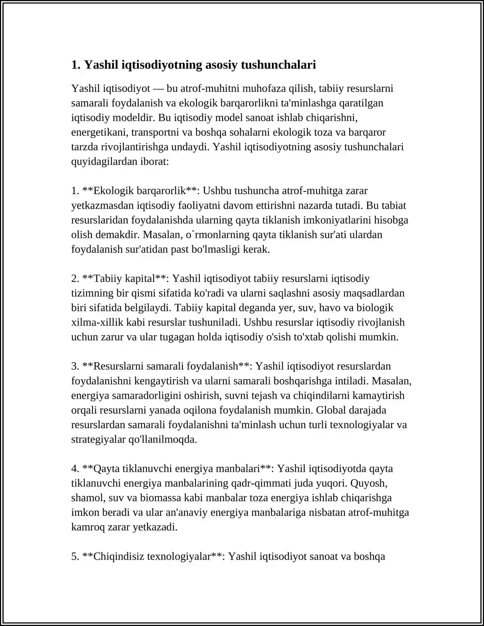 YASHIL IQTISODIYOT VA ISTE'MOLCHI TANLOVI 3