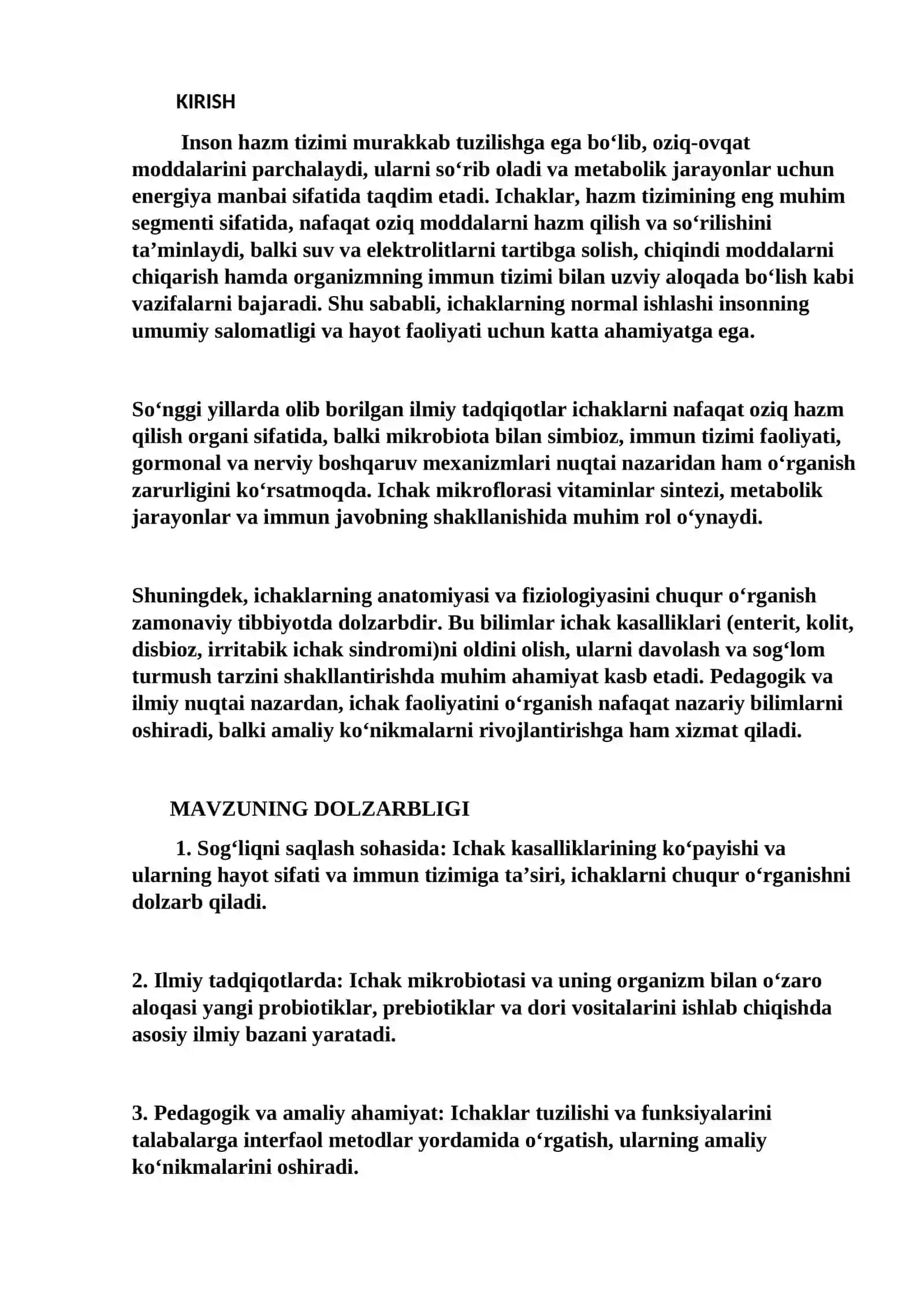 ICHAKLARNING ANATOMIYASI VA FIZIOLOGIYASI 3