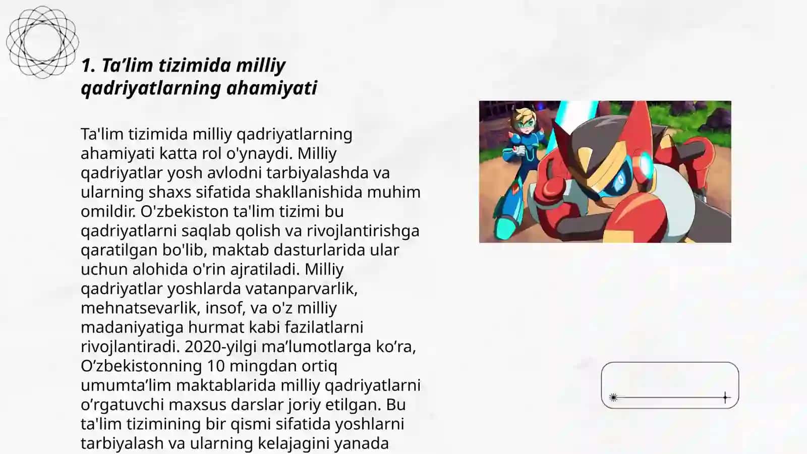 Taʼlim - tarbiya jarayonida milliy qadriyatlarning oʻrni 3