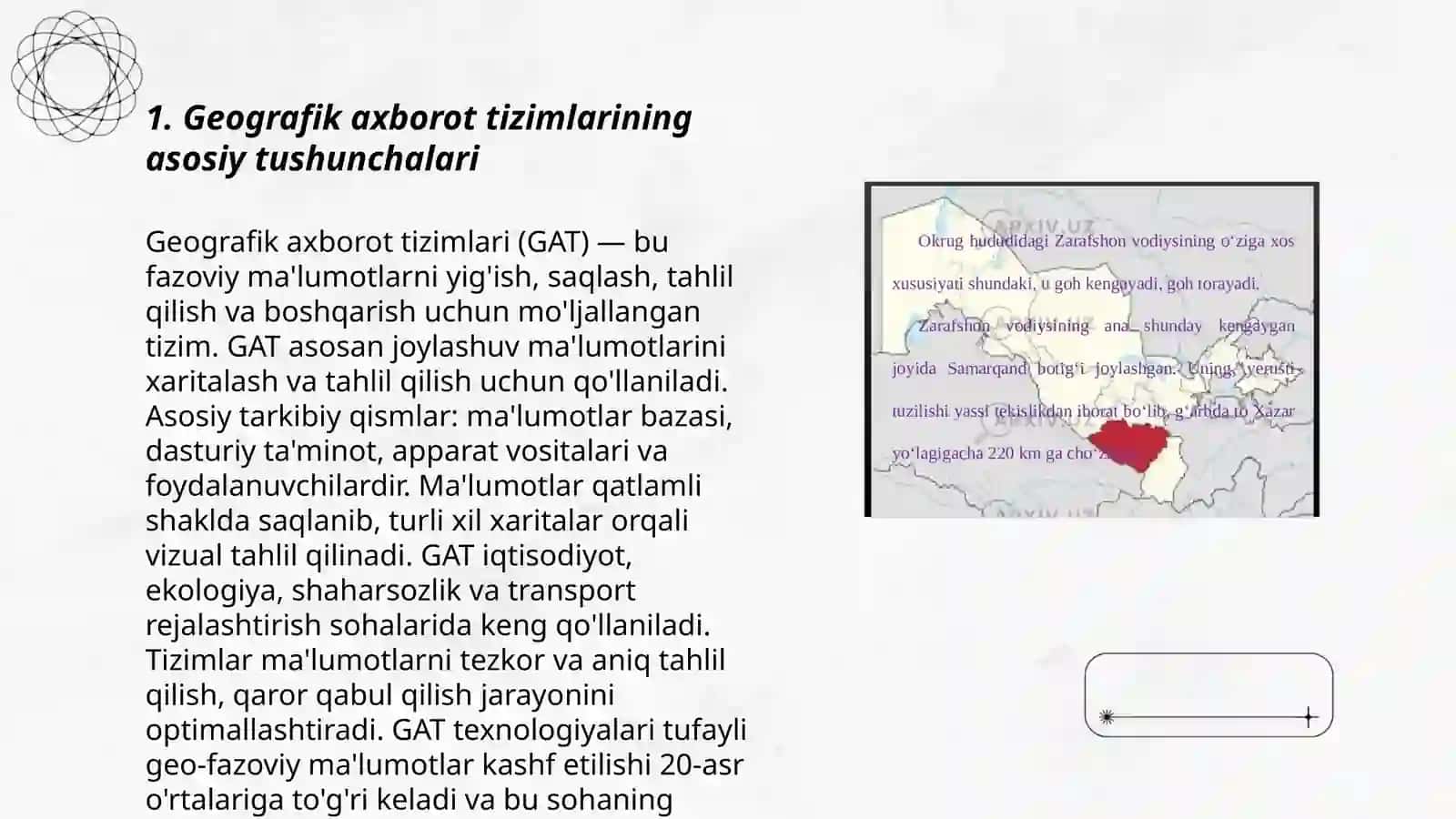 Tabiiy fanlarda geografik axborot tizimlari 3