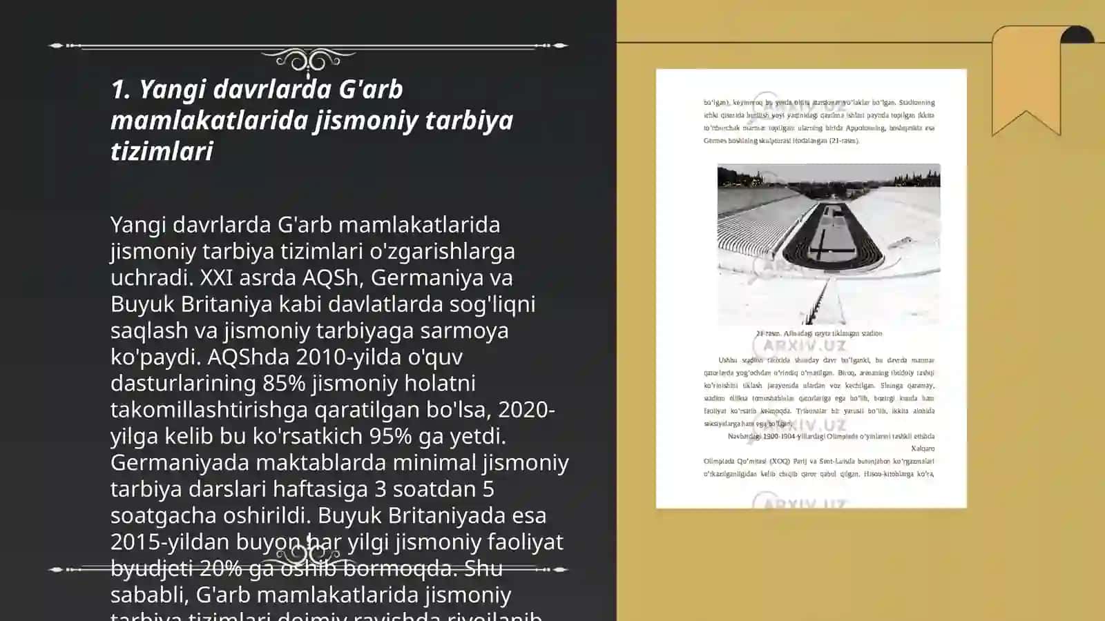 Yangi davrlarda G'arb mamlakatlarida jismoniy tarbiya tizimlari 3