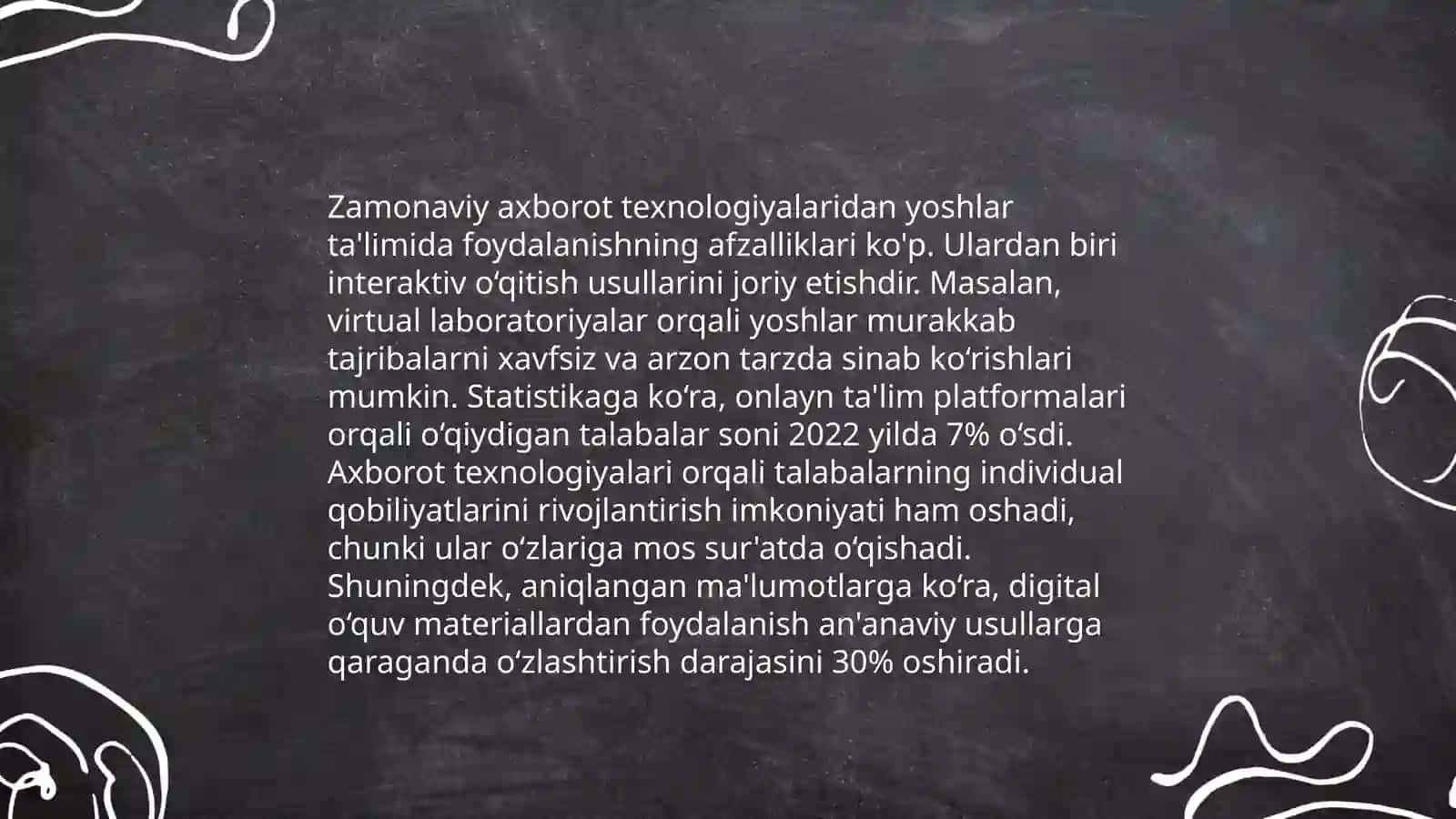 Yoshlar ta’lim-tarbiyasida zamonaviy axborot texnologiyalarning o‘rni va ahamiyati 3