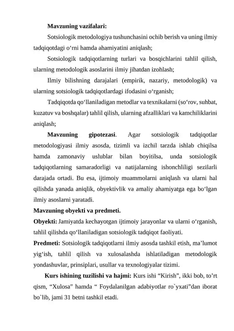 Sotsiologik tadqiqotlar metodologiyasi 3
