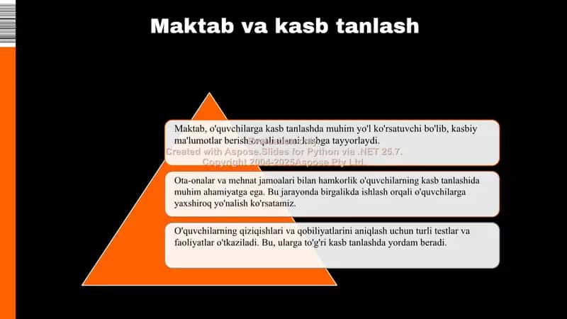 Kasbga yo’naltirishda maktab, ota-ona va mehnat jamoalarining o’rni. 3