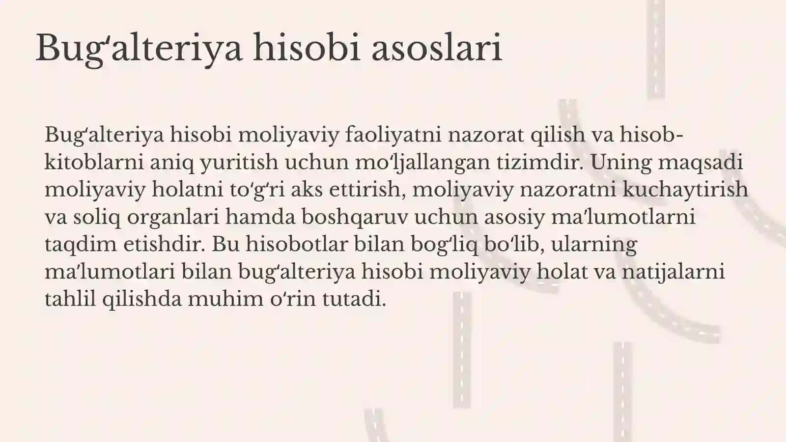 Bugʻalteriya hisobi schyotlar rejasi 3