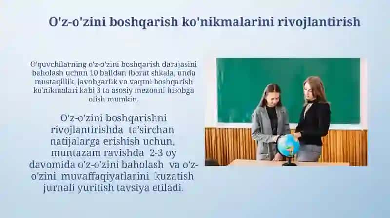 Tarbiyachi, o‘qituvchi va o‘quvchining o‘zaro hamkorligi 3
