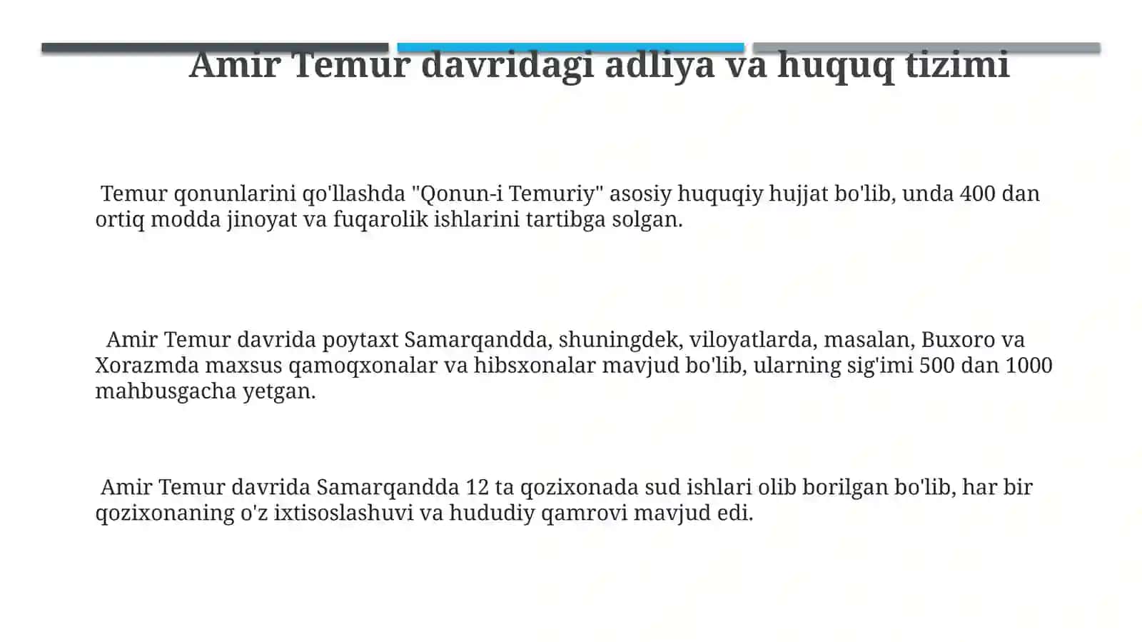 Amir Temurbuyukdavlatarbobi 3