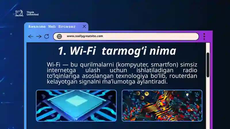 Wi-Fi tarmog’i qanday ishlaydi 3