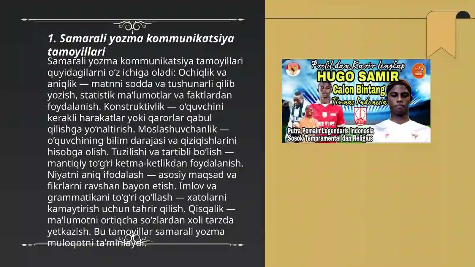 Samarali yozma kommunikatsiya.Fikrni shakllantirish 3