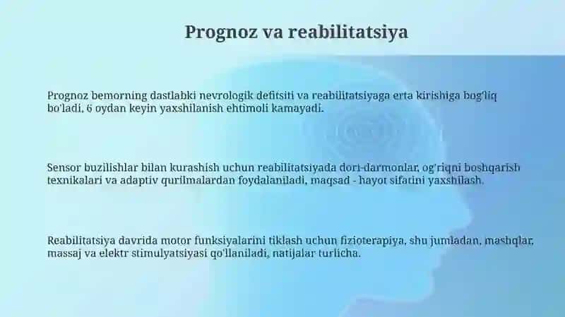 Orqa miyada qon aylanishining buzilishi 3