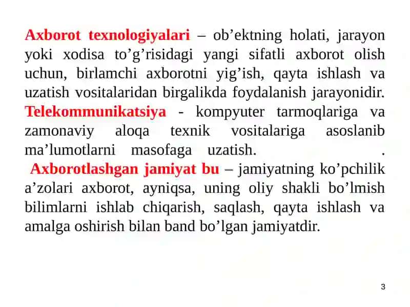 Axborotlashgan jamiyat raqamli iqtisodiyotni harakatlantiruvchi omili sifatida 3