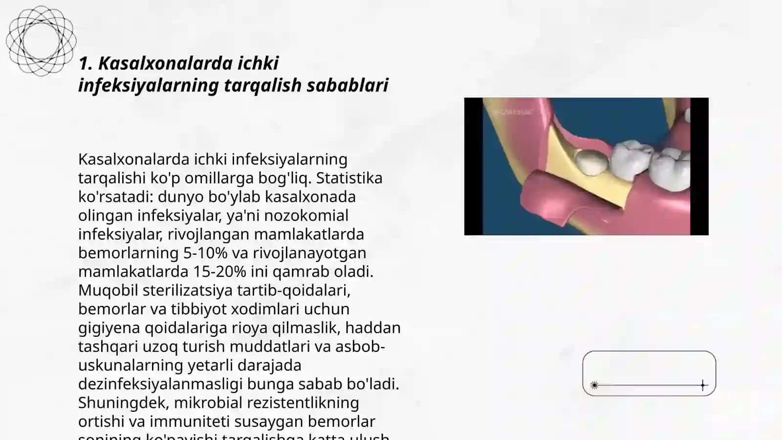 Kasalxonalarda ichki infeksiyalarning tarqalish sabablari 3