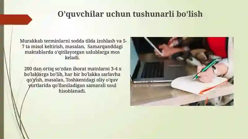 Akademik yozish va samarali amalga oshirish omillari 3
